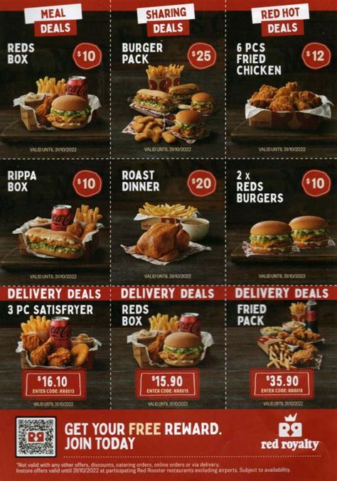 red rooster prices 2023